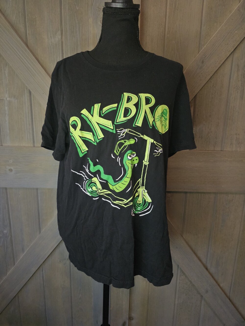 RK-Bro Randy Orton Matt Riddle Scooter Tshirt sz Large